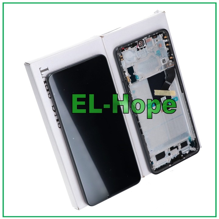 ORIGINAL SERVICE FRAME DISPLAY XIAOMI MI 12 LITE 5G 2203129G TOUCH SCREEN BLACK