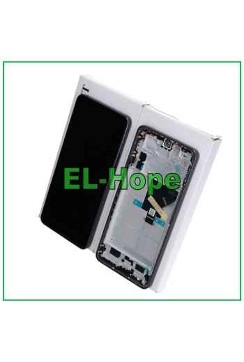 ORIGINAL SERVICE FRAME DISPLAY XIAOMI MI 12 LITE 5G 2203129G TOUCH SCREEN BLACK
