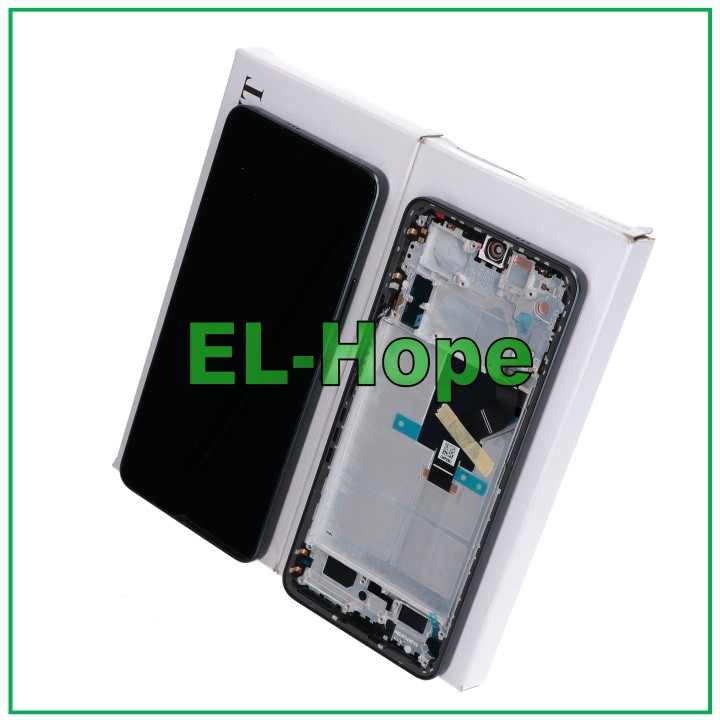 ORIGINAL SERVICE FRAME DISPLAY XIAOMI MI 12 LITE 5G 2203129G TOUCH SCREEN BLACK
