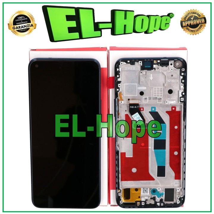 DISPLAY FRAME + TOUCH EQUAL ORIGINAL SERVICE HONOR 50 LITE NTN-LX1 NTN-L22 BLUE