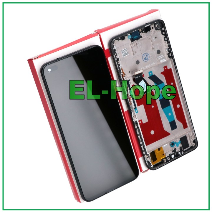 TOUCH LCD DISPLAY + ORIGINAL EQUAL FRAME SERVICE HONOR 50 LITE NTN-LX1 L22 BLACK