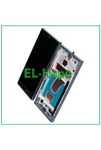 TFT TOUCH LCD DISPLAY + FRAME FOR SAMSUNG GALAXY S23 ULTRA SM-S918 GREEN GREEN