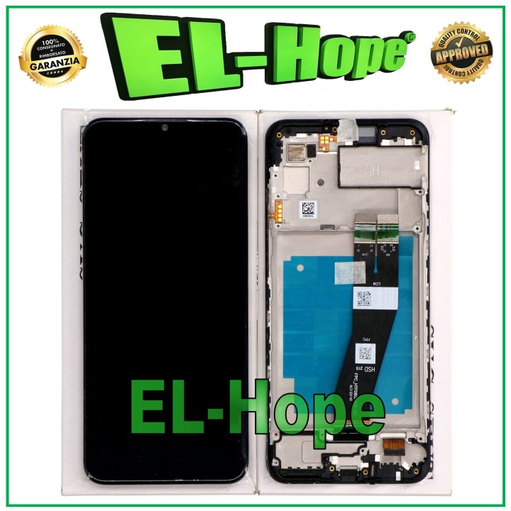 ORIGINAL LCD DISPLAY FRAME SAMSUNG GALAXY A03 2022 SM-A035G TOUCH SCREEN GLASS