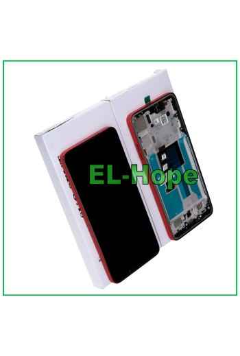ORIGINAL TOUCH DISPLAY SERVICE MOTOROLA MOTO EDGE 50 NEO XT2409 RED FRAME