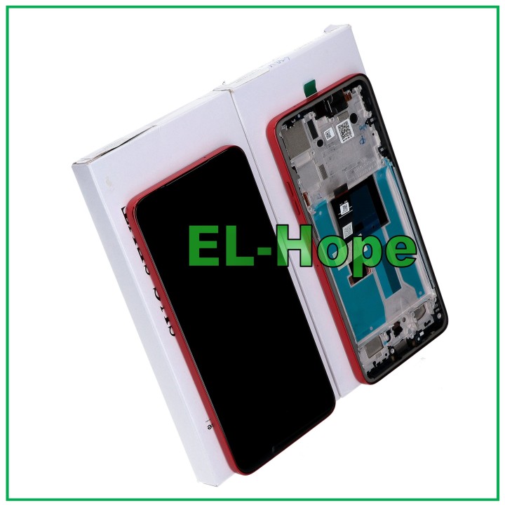 ORIGINAL TOUCH DISPLAY SERVICE MOTOROLA MOTO EDGE 50 NEO XT2409 RED FRAME