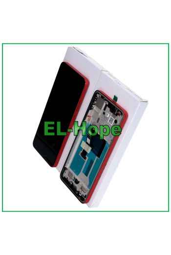 ORIGINAL TOUCH DISPLAY SERVICE MOTOROLA MOTO EDGE 50 NEO XT2409 RED FRAME