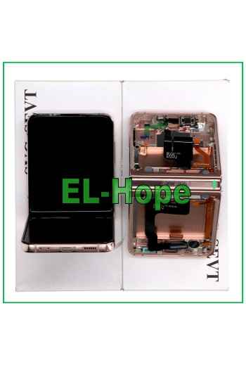 ORIGINAL LCD TOUCH DISPLAY SAMSUNG GALAXY Z FLIP 4 5G SM-F721B PINK GOLD