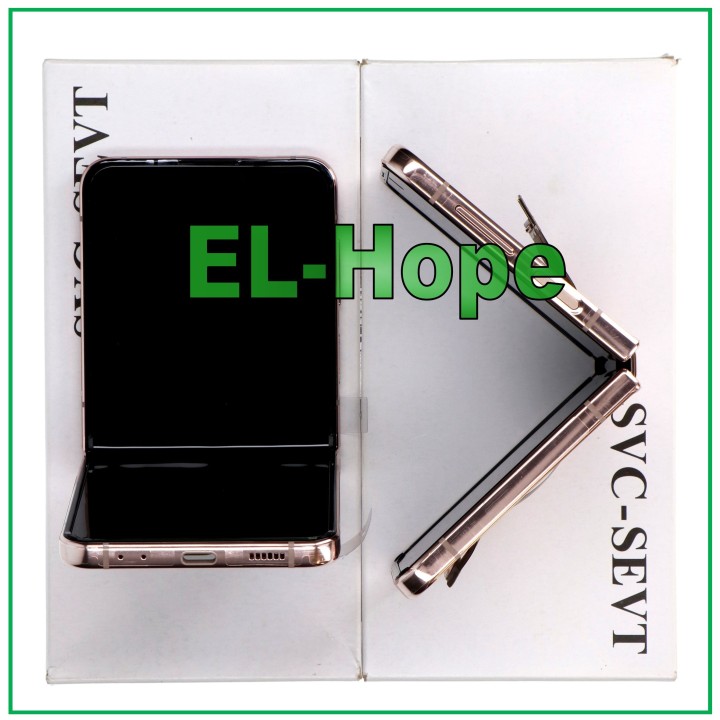 ORIGINAL TOUCH DISPLAY SAMSUNG Z FLIP 4 SM-F721B PINK GOLD GH82-29440C