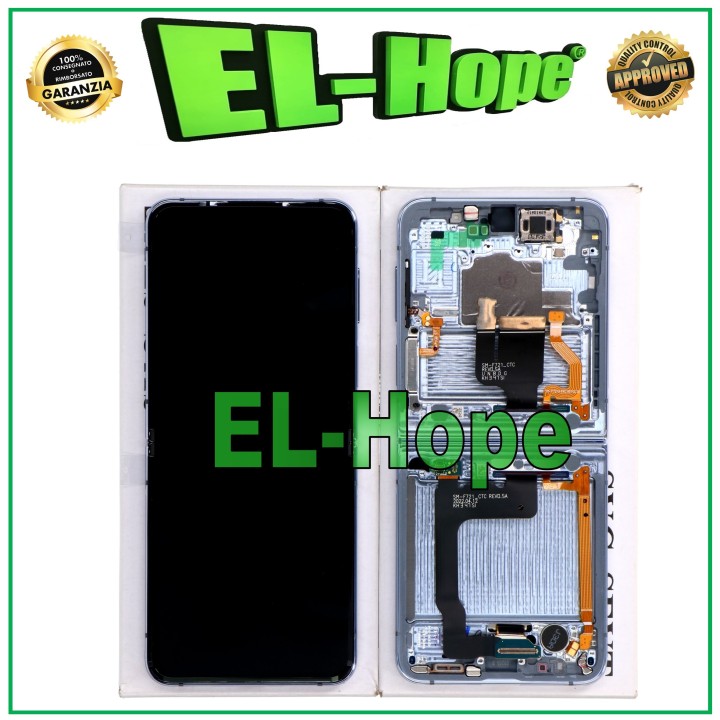 ORIGINAL SERVICE LCD TOUCH DISPLAY SAMSUNG Z FLIP 4 5G SM-F721B BLUE GH82-29440D