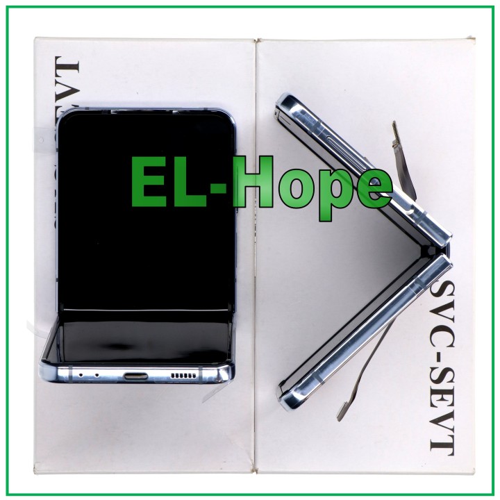 ORIGINAL SERVICE LCD TOUCH DISPLAY SAMSUNG Z FLIP 4 5G SM-F721B BLUE GH82-29440D