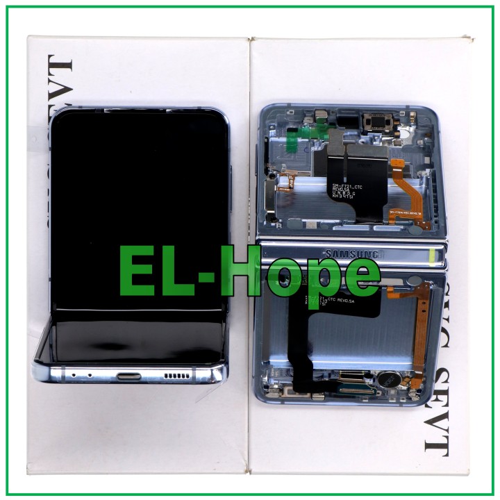 ORIGINAL SERVICE LCD TOUCH DISPLAY SAMSUNG Z FLIP 4 5G SM-F721B BLUE GH82-29440D