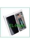 ORIGINAL DISPLAY FRAME XIAOMI MI 11 LITE 4G 5G NE M2101K9AG TOUCH SCREEN SILVER