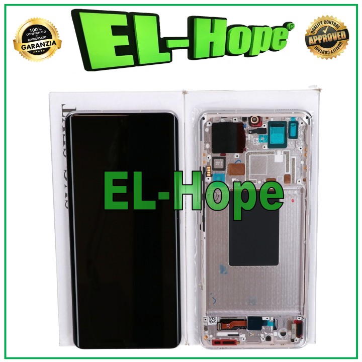 100% ORIGINAL SERVICE LCD DISPLAY XIAOMI MI 12 PRO 2022 TOUCH FRAME PURPLE GOLD