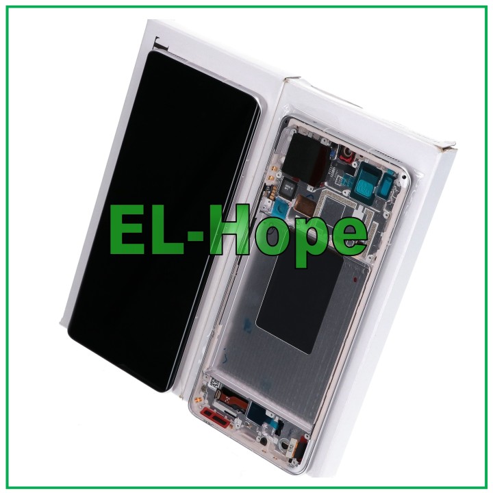 100% ORIGINAL SERVICE LCD DISPLAY XIAOMI MI 12 PRO 2022 TOUCH FRAME PURPLE GOLD