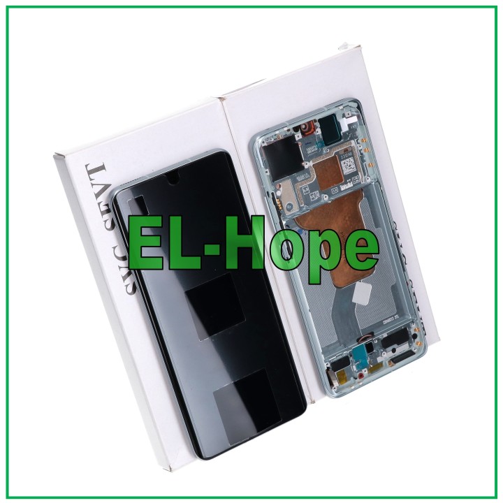 ORIGINAL SERVICE FRAME DISPLAY XIAOMI 12 2022 / 12X 5G / 12S TOUCH GREEN GREEN