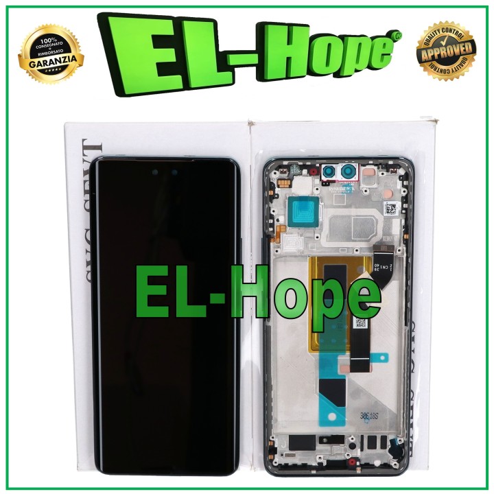 ORIGINAL SERVICE LCD DISPLAY XIAOMI 13 LITE 2210129SG TOUCH SCREEN FRAME BLACK