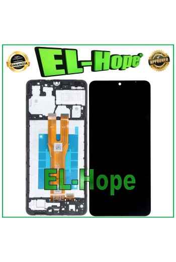 DISPLAY FRAME LCD FOR SAMSUNG GALAXY A06 SM-A065 TOUCH GLASS SCREEN BLACK