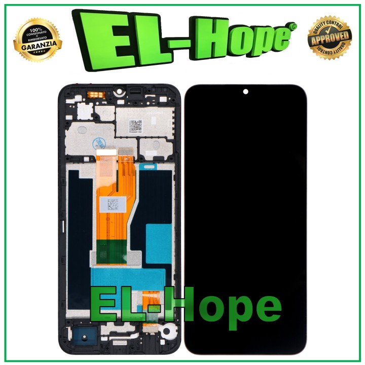 LCD TOUCH SCREEN DISPLAY + FRAME FOR OPPO REALME C33 4G 2022 RMX3624 BLACK GLASS