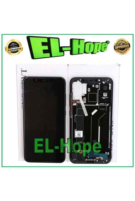 ORIGINAL TOUCH LCD FRAME DISPLAY FRAME XIAOMI MI8 MI 8 M1803E1A M1803E1C BLACK