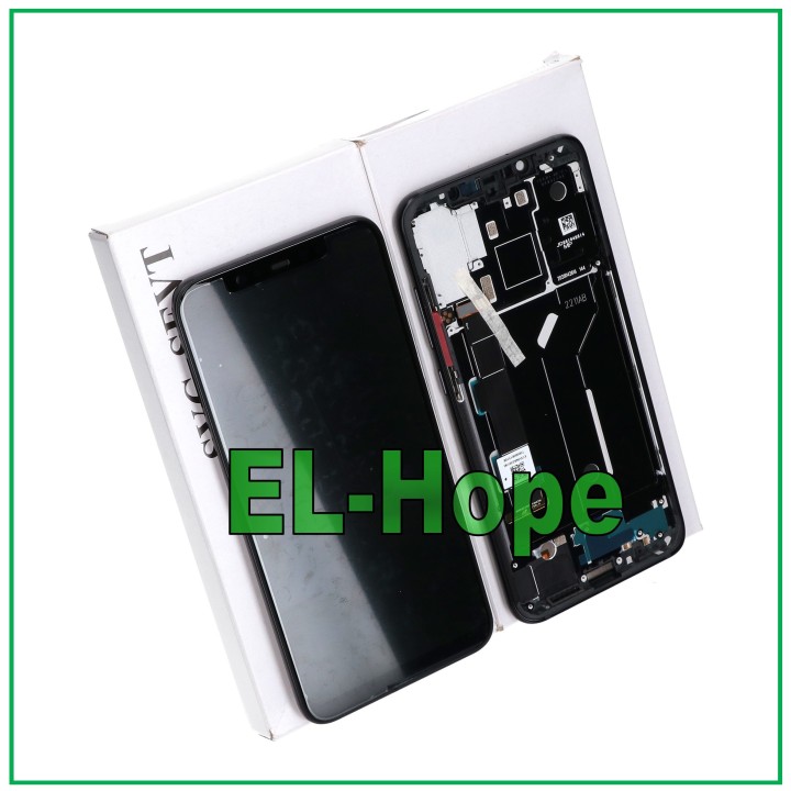 ORIGINAL TOUCH LCD FRAME DISPLAY FRAME XIAOMI MI8 MI 8 M1803E1A M1803E1C BLACK