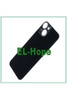 GLASS BACK BODY BATTERY COVER FOR IPHONE 14 BIG HOLE MIDNIGHT BLACK