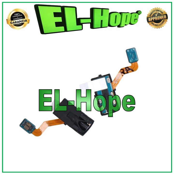 FLAT FLEX CABLE EARPHONE JACK AUDIO HEADPHONES FOR SAMSUNG GALAXY S4 MINI GT I9195