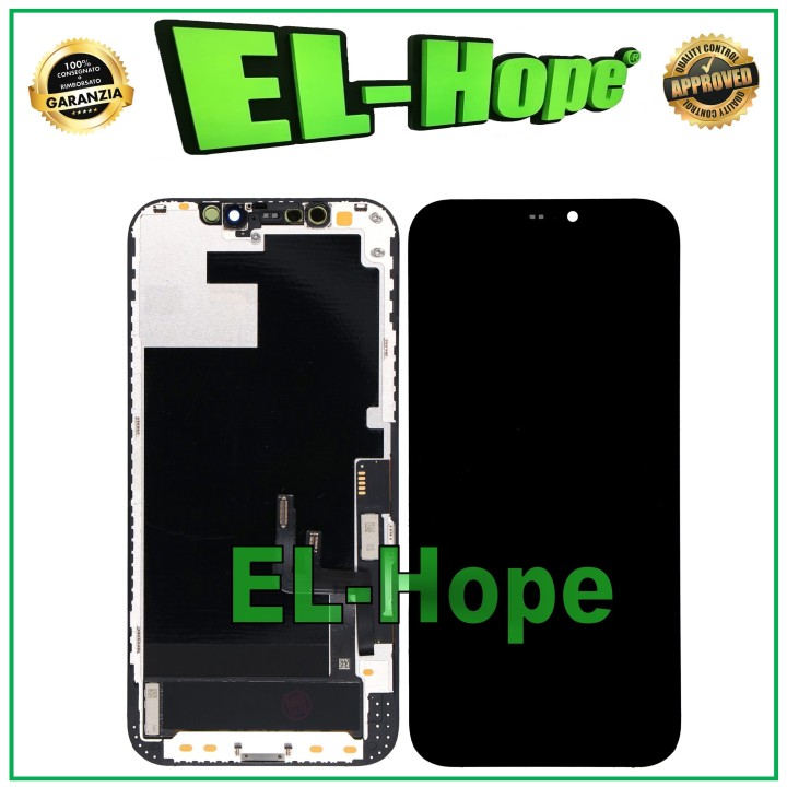 ORIGINAL EQUAL OLED LCD DISPLAY FOR APPLE IPHONE 12 / 12 PRO TOUCH SCREEN GLASS