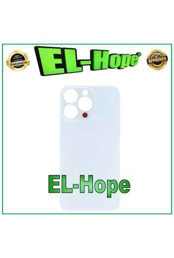 GLASS BACK BODY COVER BATTERY COVER FOR IPHONE 13 PRO BIG HOLE SILVER