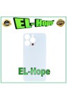 GLASS BACK BODY COVER BATTERY COVER FOR IPHONE 13 PRO BIG HOLE SILVER