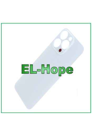 GLASS BACK BODY COVER BATTERY COVER FOR IPHONE 13 PRO BIG HOLE SILVER