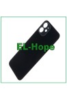 GLASS BACK BODY BATTERY COVER FOR IPHONE 12 BACK COVER BIG HOLE BLACK