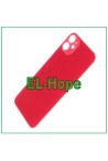 GLASS BACK BODY BATTERY COVER FOR IPHONE 11 BACK COVER BIG HOLE RED