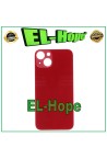 GLASS BACK BODY BATTERY COVER FOR IPHONE 13 BACK COVER BIG HOLE RED