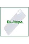 GLASS BACK BODY BATTERY COVER FOR IPHONE 12 BACK COVER BIG HOLE WHITE