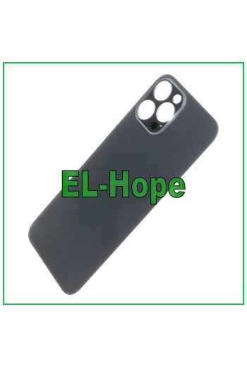 GLASS BACK BODY BATTERY COVER FOR IPHONE 12 PRO MAX BIG HOLE GRAPHITE