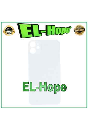 GLASS BACK BODY BATTERY COVER FOR IPHONE 11 BACK COVER BIG HOLE WHITE