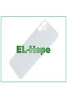 GLASS BACK BODY BATTERY COVER FOR IPHONE 11 BACK COVER BIG HOLE WHITE