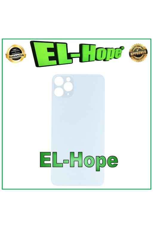 GLASS BACK BODY COVER BATTERY COVER FOR IPHONE 11 PRO MAX SILVER