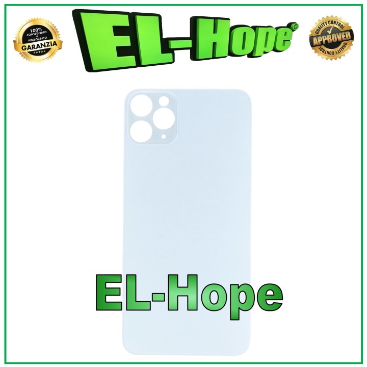GLASS BACK BODY COVER BATTERY COVER FOR IPHONE 11 PRO MAX SILVER