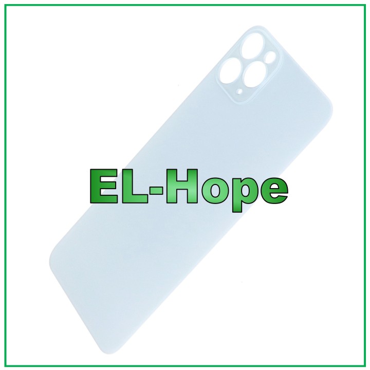 GLASS BACK BODY COVER BATTERY COVER FOR IPHONE 11 PRO MAX SILVER