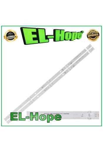 KIT OF 2 5 LED STRIP BARS FOR 32 TV TOSHIBA LB1599 JHD315V1H 2019050801 HXLB19062