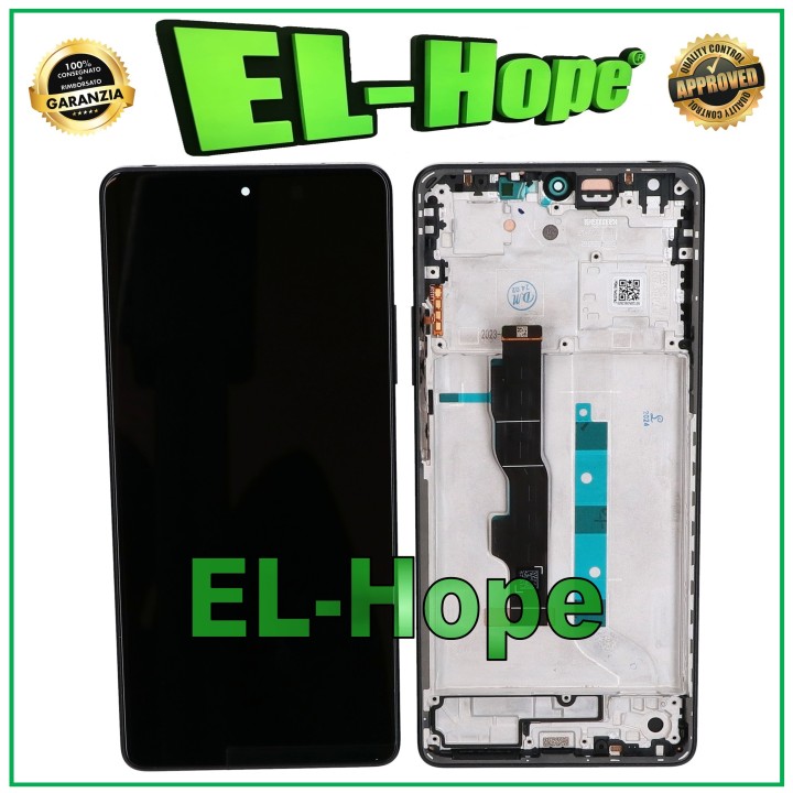 OLED DISPLAY + FRAME FOR XIAOMI REDMI NOTE 13 5G 2312DRAABC TOUCH SCREEN BLACK