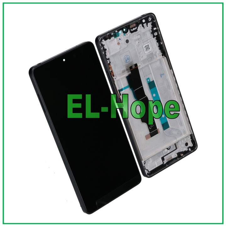 OLED DISPLAY + FRAME FOR XIAOMI REDMI NOTE 13 5G 2312DRAABC TOUCH SCREEN BLACK