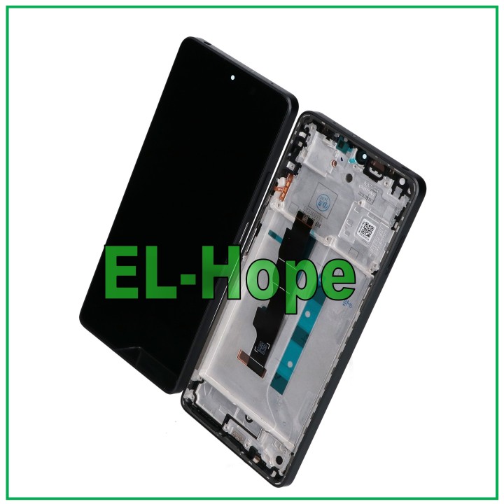 OLED DISPLAY + FRAME FOR XIAOMI REDMI NOTE 13 5G 2312DRAABC TOUCH SCREEN BLACK