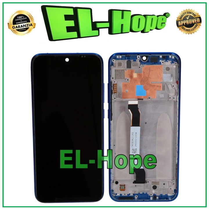 LCD DISPLAY + FRAME FOR XIAOMI REDMI NOTE 8T M1908C3XG TOUCH SCREEN BLUE SCREEN