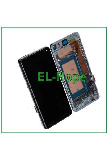 TFT LCD DISPLAY + FRAME FOR SAMSUNG GALAXY S10 SM-G973F TOUCH SCREEN BLACK GLASS