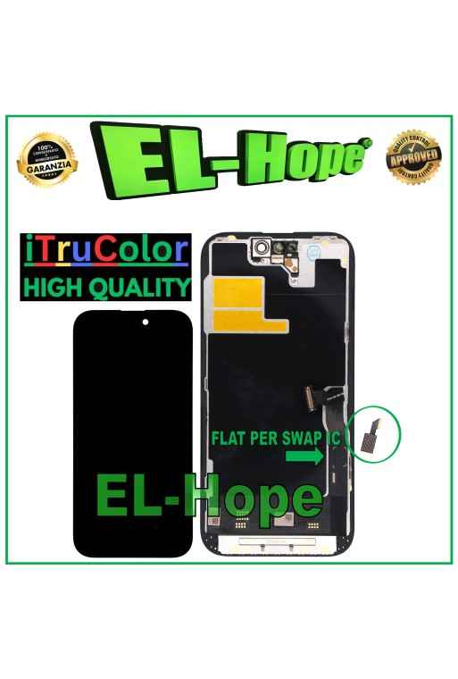 iTruColor SOFT OLED LCD DISPLAY FOR APPLE IPHONE 14 PRO TOUCH GLASS SCREEN