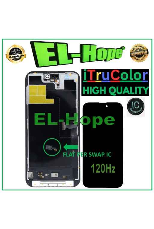 iTruColor SOFT OLED 120Hz LCD DISPLAY FOR APPLE IPHONE 14 PRO MAX TOUCH GLASS