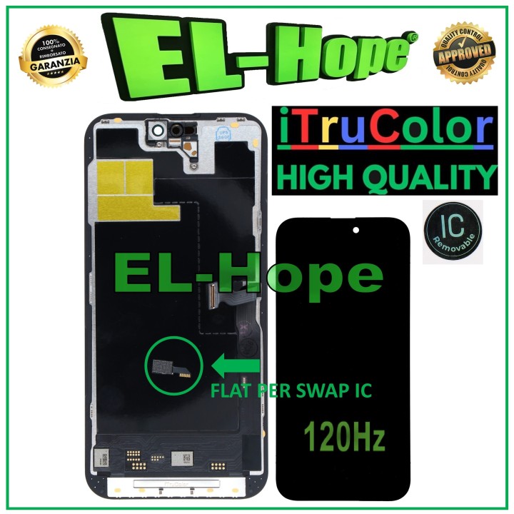 iTruColor SOFT OLED 120Hz LCD DISPLAY FOR APPLE IPHONE 14 PRO MAX TOUCH GLASS