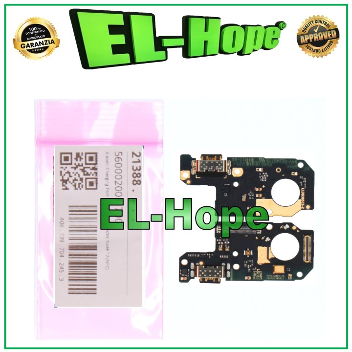 ORIGINAL DOCK CHARGING CONNECTOR SERVICE XIAOMI REDMI NOTE 12 4G 23021RAAEG